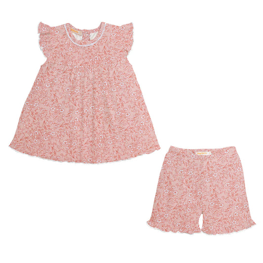 Rose Blush Short Set