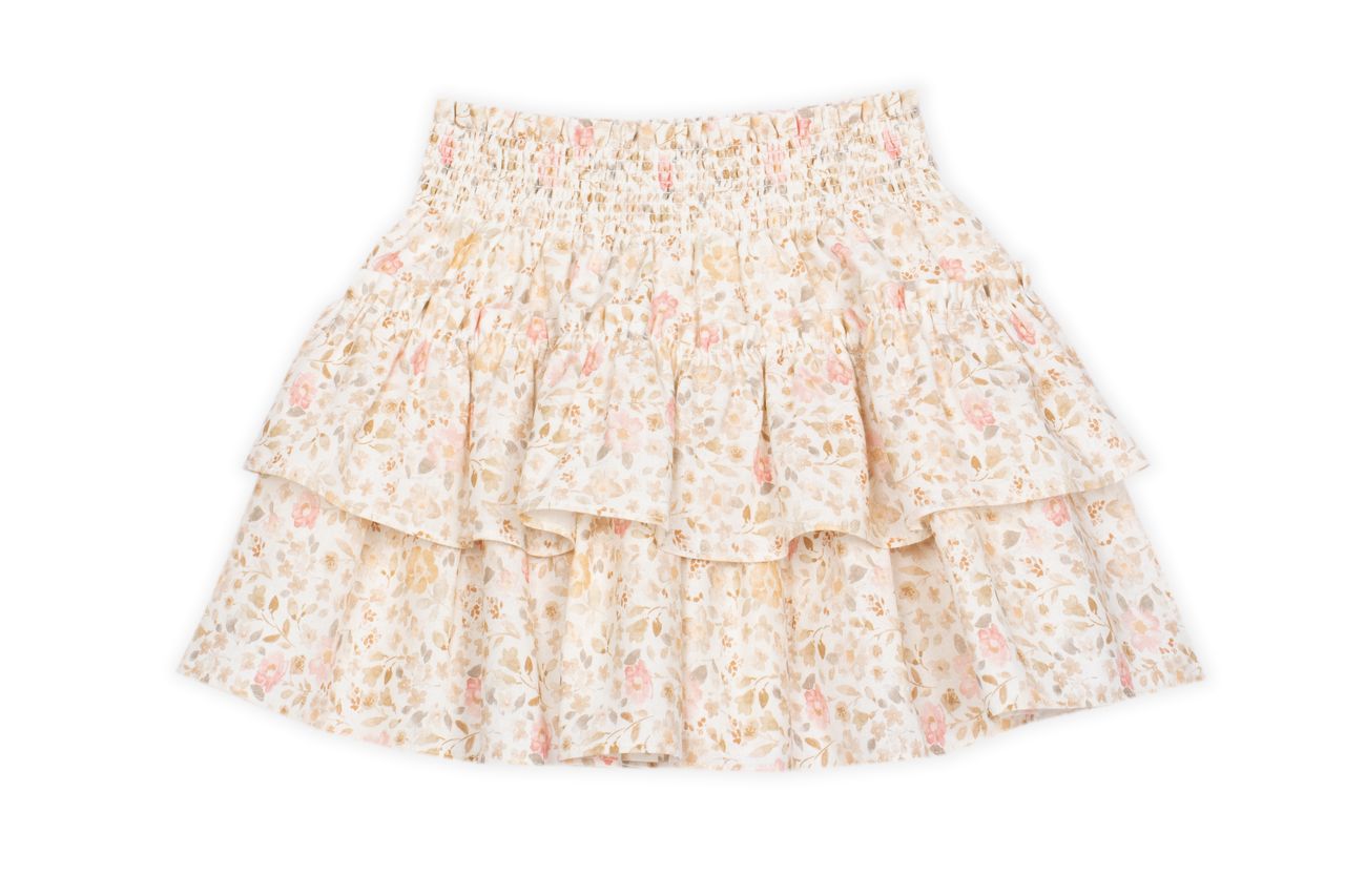 DK: Floral Flowy Skirt
