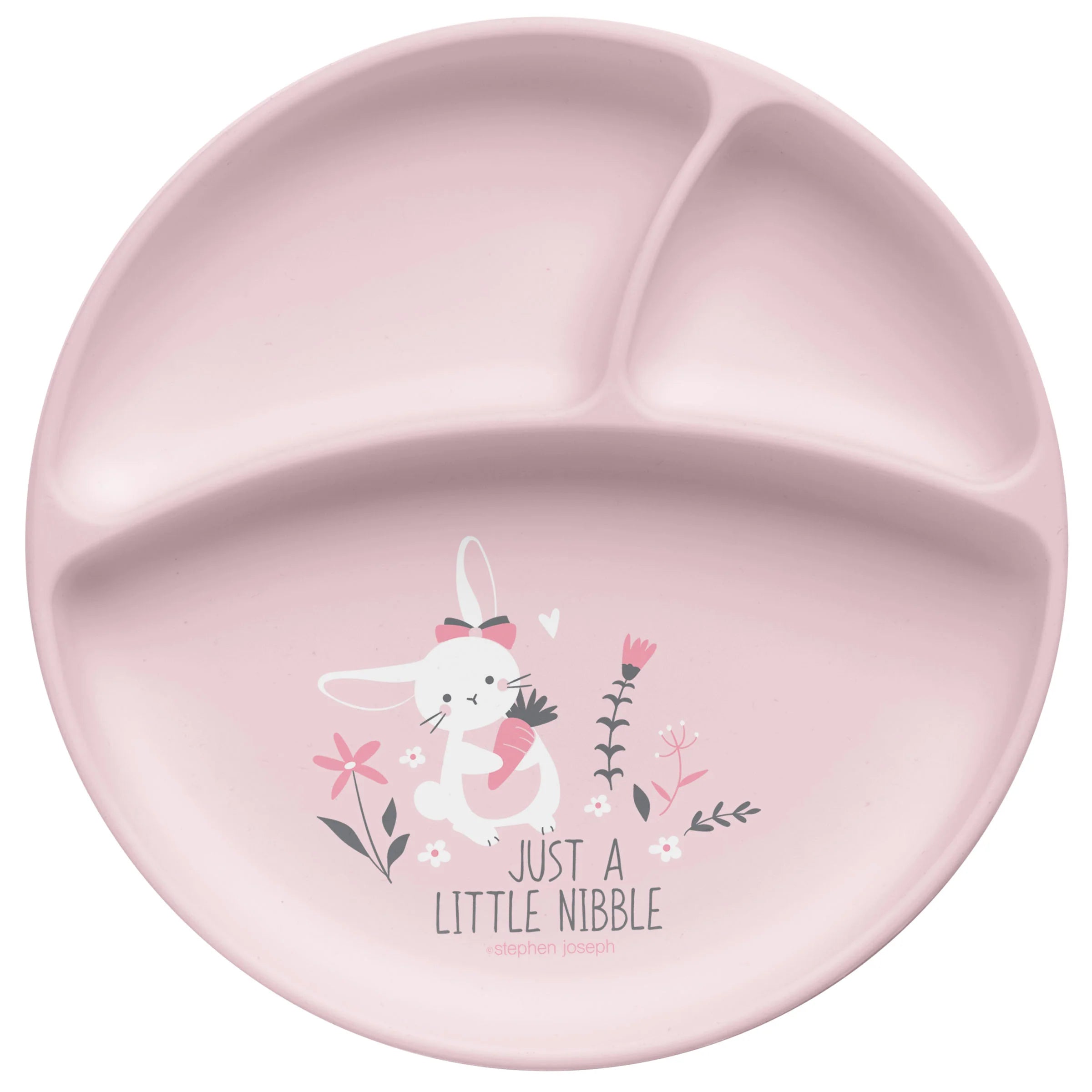 Stephen Joseph Bunny Silicone Plate