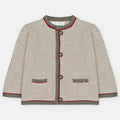 Martin Aranda : Cardigan in Sweater Knit Cotton Blend