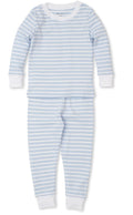 KISSY KISSY: Blue & White Team Stripe Pajama Set