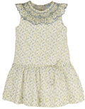 LULI & ME: LAVENDER SMOCK ALINE DRESS