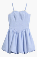 Ava & Yelly: Blue Bubble Dress