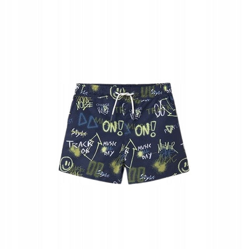 MAYORAL : BOYS SMILEY FACE BOY SWIM TRUNKS