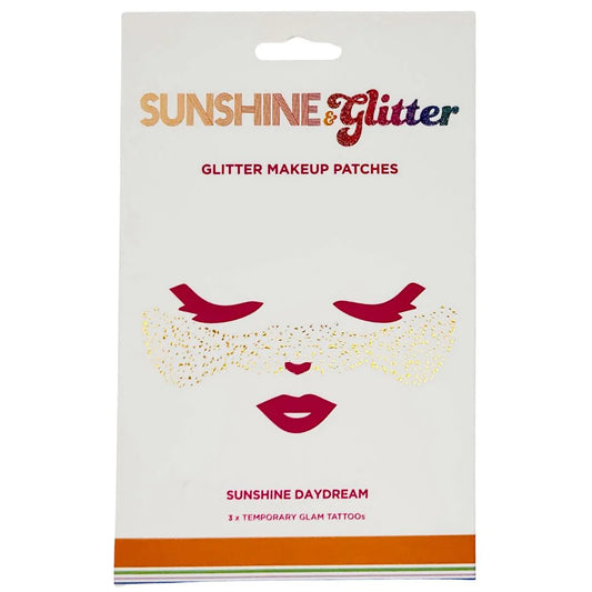 SUNSHINE & GLITTER: FACE TATTOO SUNSHINE DAYDREAM