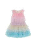 TUTU DU MONDE: BEBE RAINBOW REVERIE TULLE DRESS