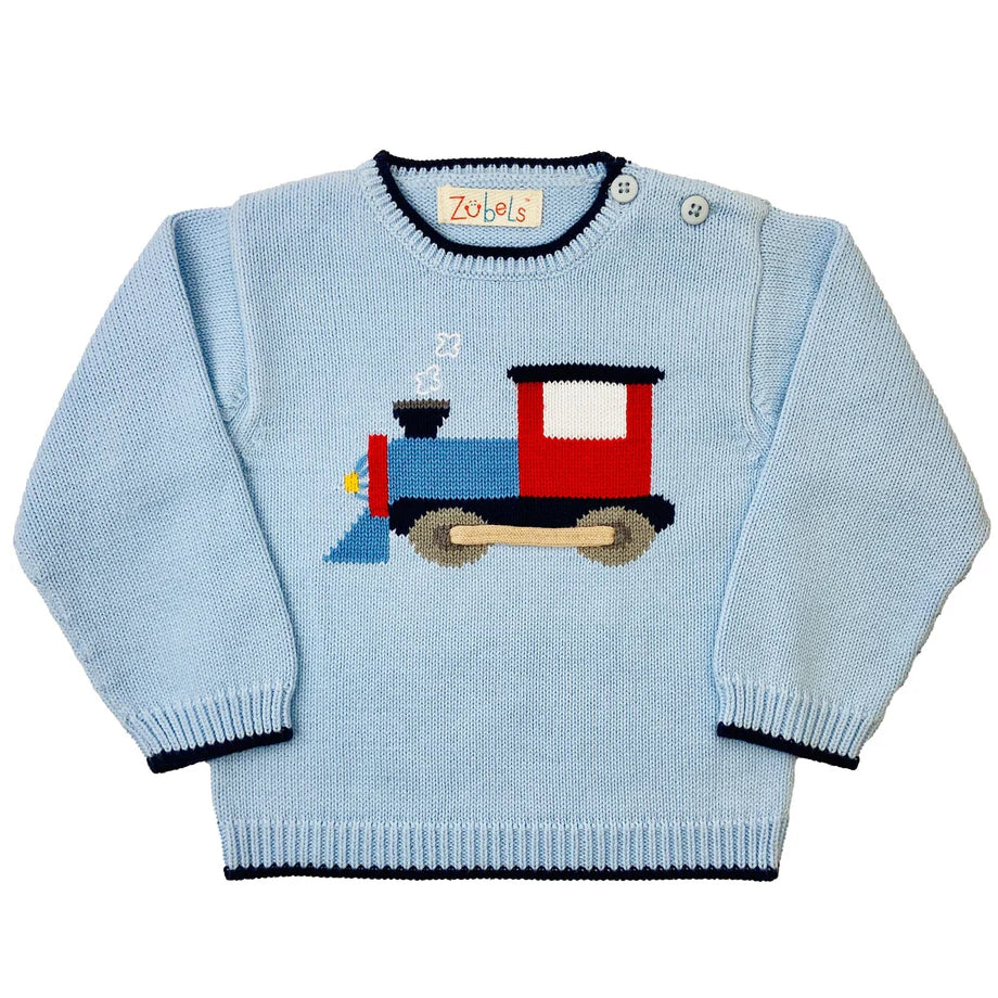 ZUBELS: TRAIN SWEATER