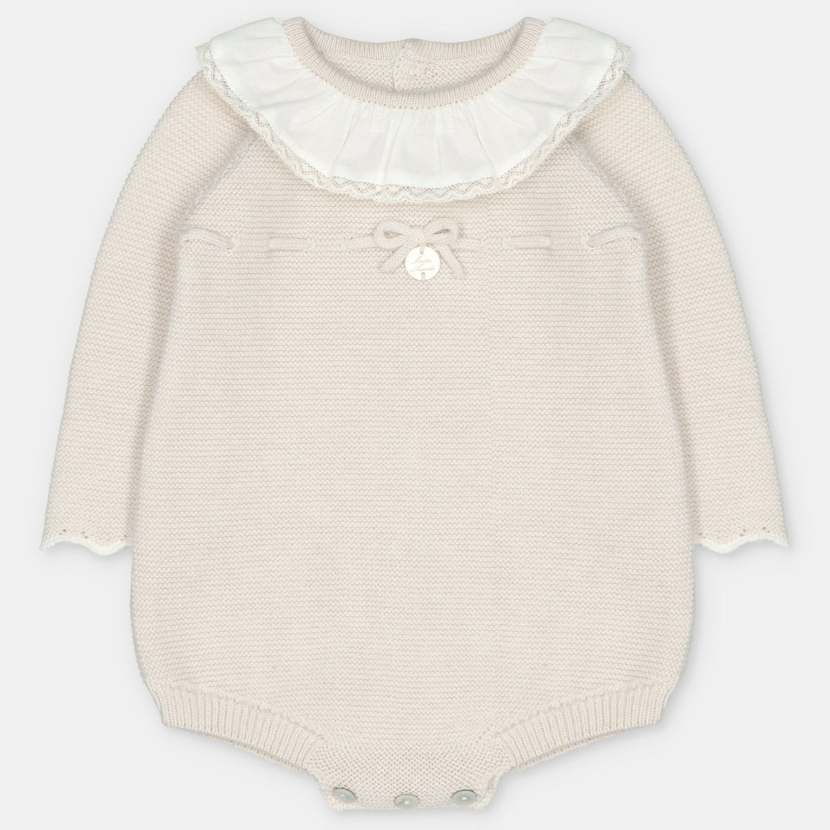 Martin Aranda : Romper W/O Legs in Sweater Knit Cotton