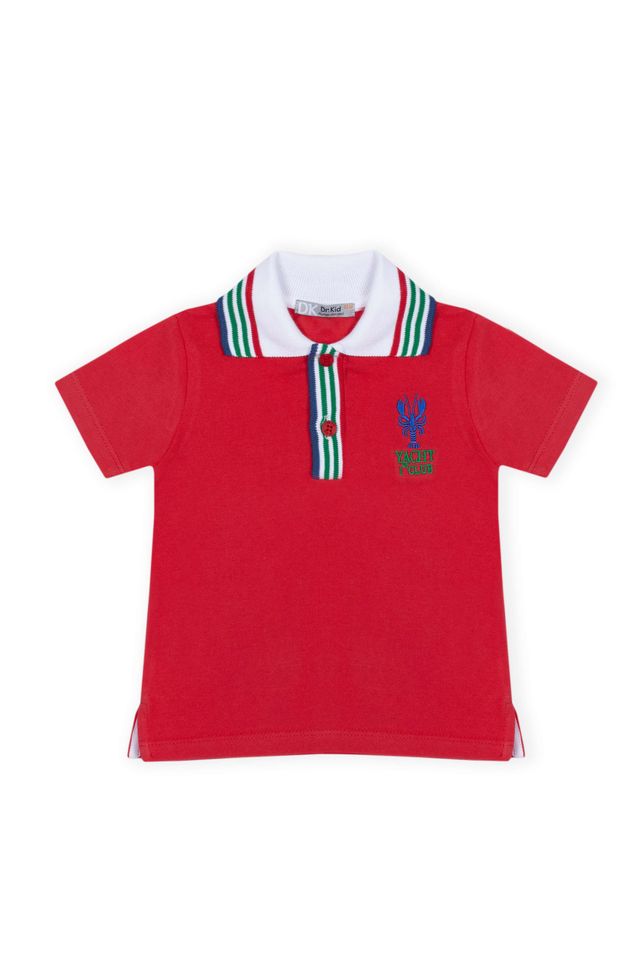 DK: Bright Red Polo