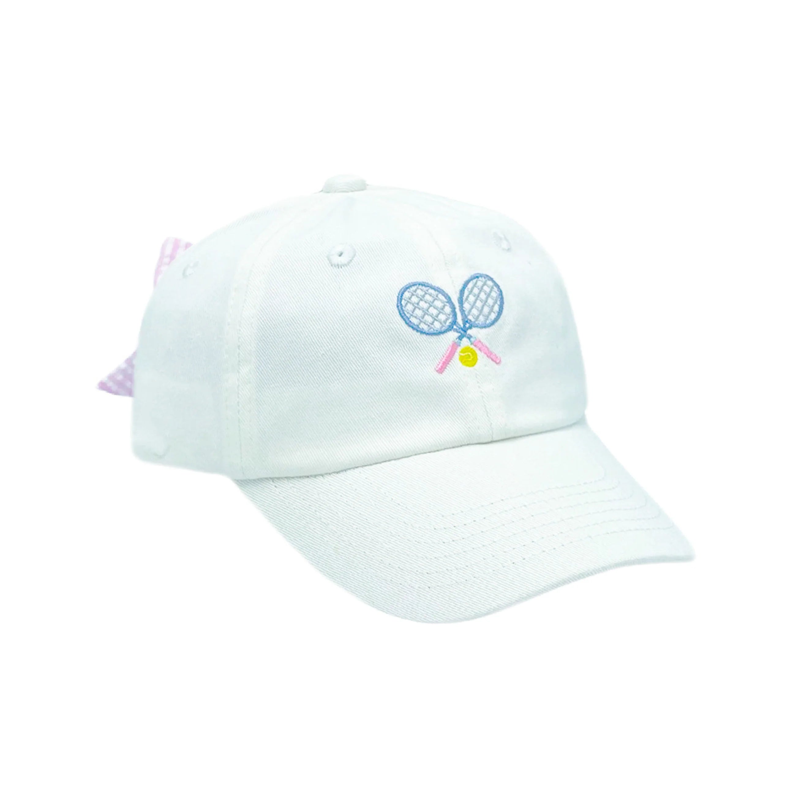BITS & BOWS : TENNIS BOW BASEBALL HAT