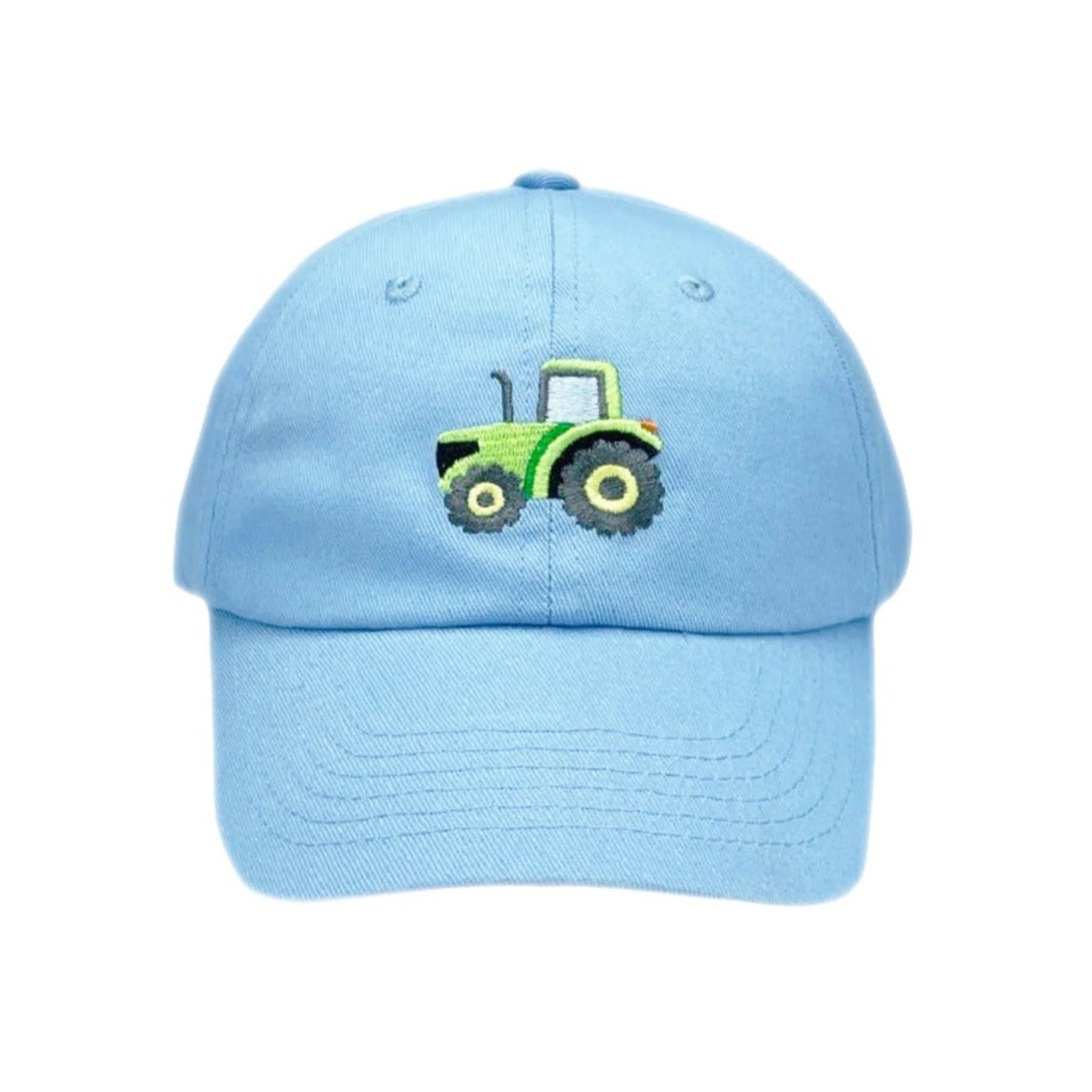 BITS & BOWS : TRACTOR BASEBALL HAT