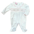 Pink White Dot Onesie