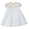 Marco & Lizzy PETAL COLLARED GIRL'S DRESS DAISIES COLLECTION