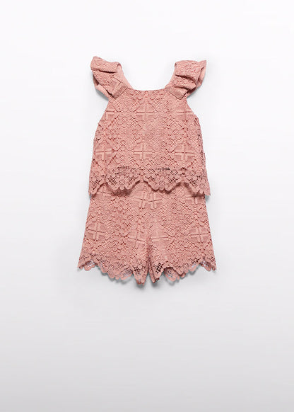 Salmon Short Set