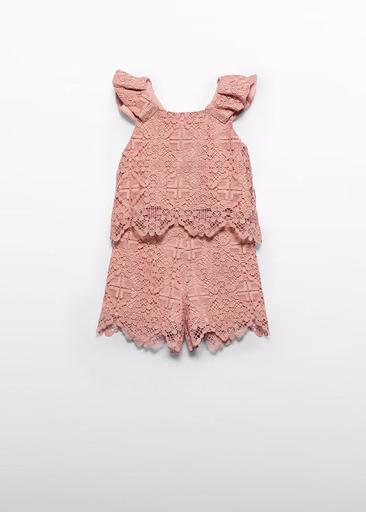 Salmon Short Set