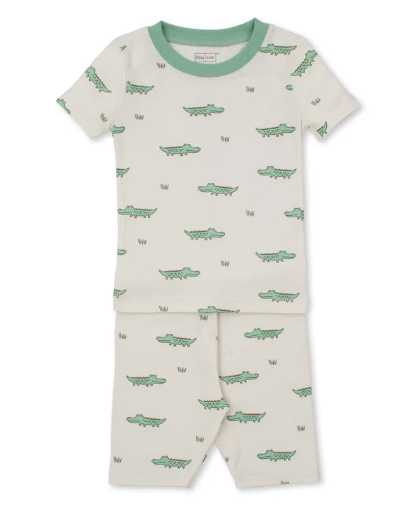 KISSY KISSY : CROCODILE WALK-SHORT PJ SET SNUG
