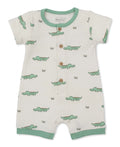KISSY KISSY : CROCODILE WALK-SHORT PLAYSUIT PRT