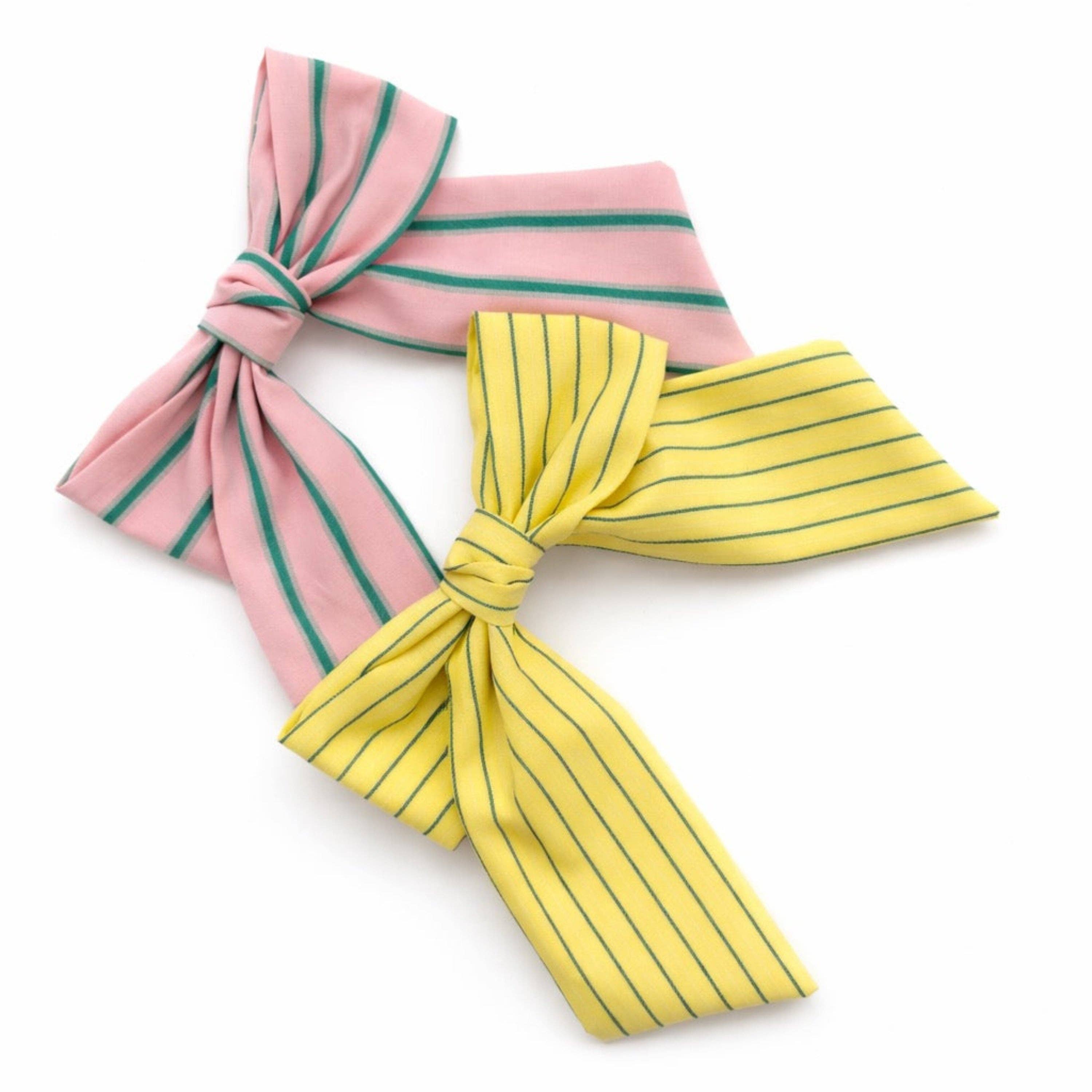 Ellison & Young : Striped Ribbon Bow