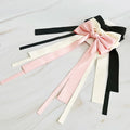 ELLISON + YOUNG : DOUBLE BOW LONG HAIR CLIP