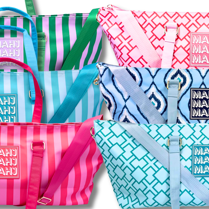 Premium Mahjong Tote Bag