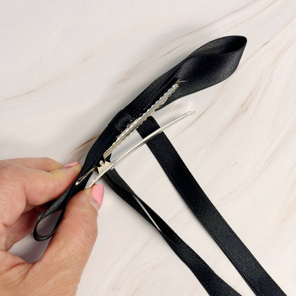 Ellison + Young : Ballerina Slim Bow Hair Clip