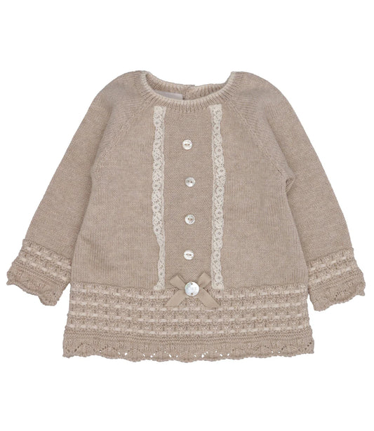 PAZ RODRIGUEZ: Knit Newborn Sweater  "Merlin"