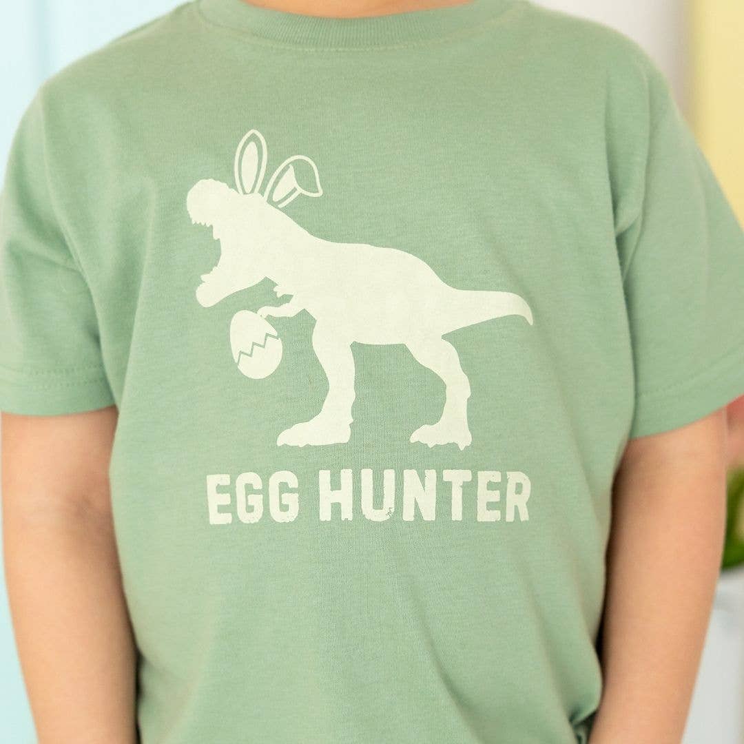 Sweet Wink: Egg Hunter Easter Short Sleeve T-Shirt -Toddler Boys Clothes