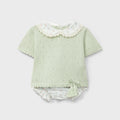 Mint Knit Cotton Set