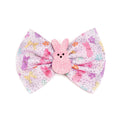 Sweet Wink: Coquette Easter Bunny Tulle Bow Clip - Girls - Easter Basket