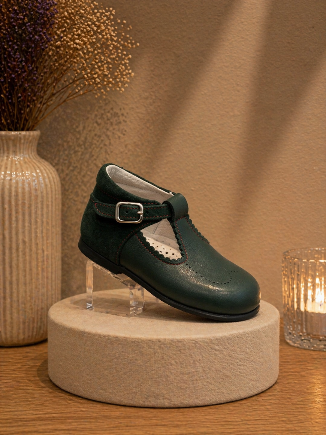 GEPPETTO'S : BOTA SANDALIA VERDE