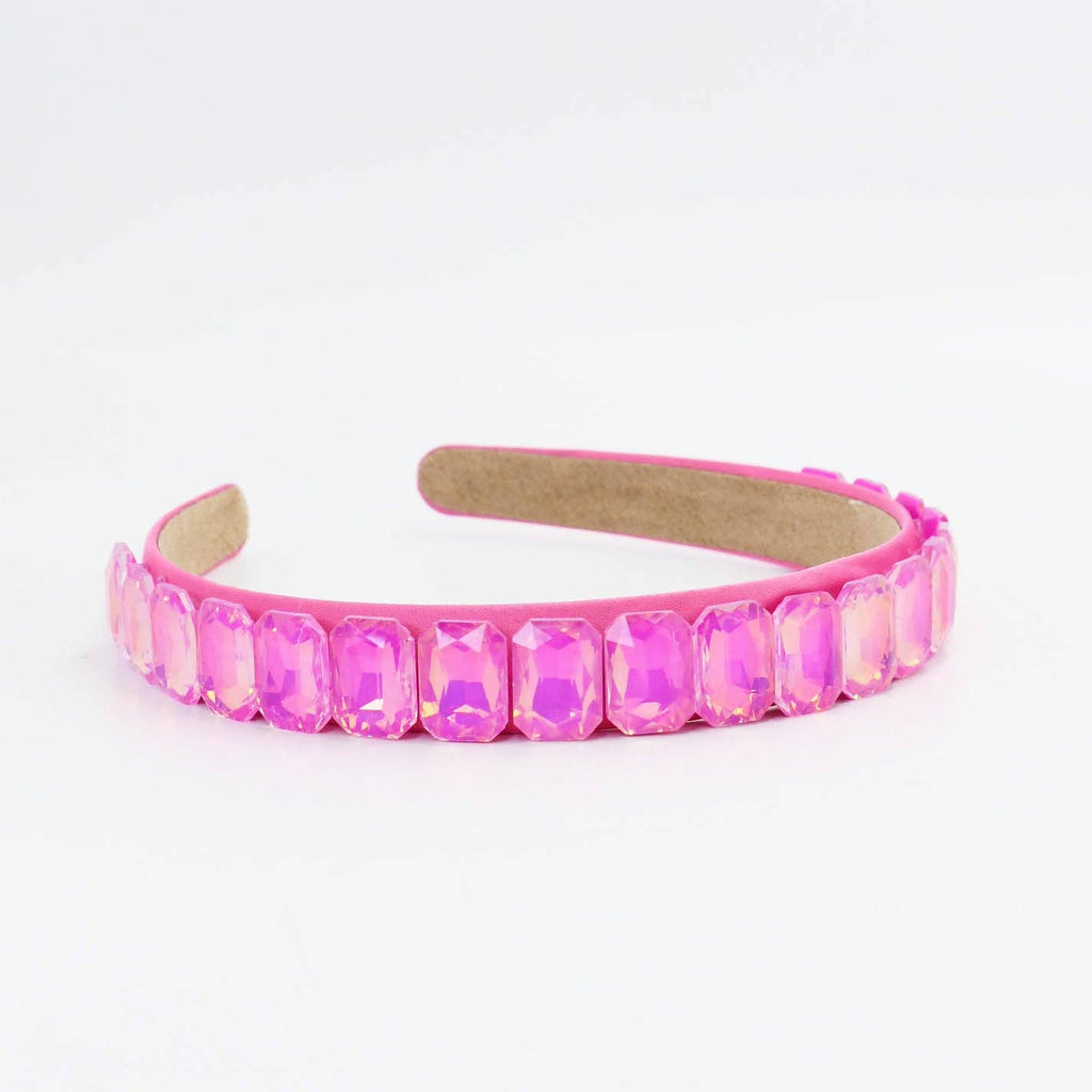 Iced Fuchsia Headband