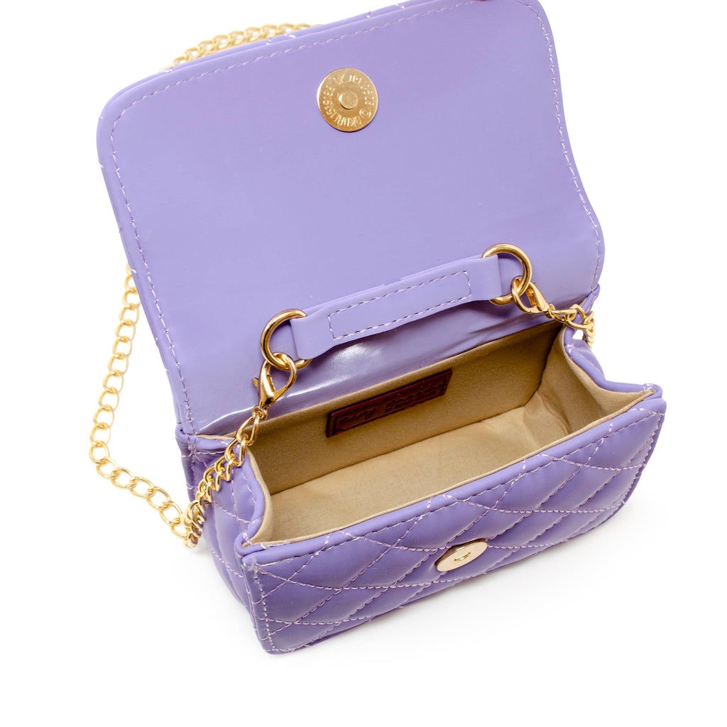 Pearl Handle Message Charm Handbag for Kids