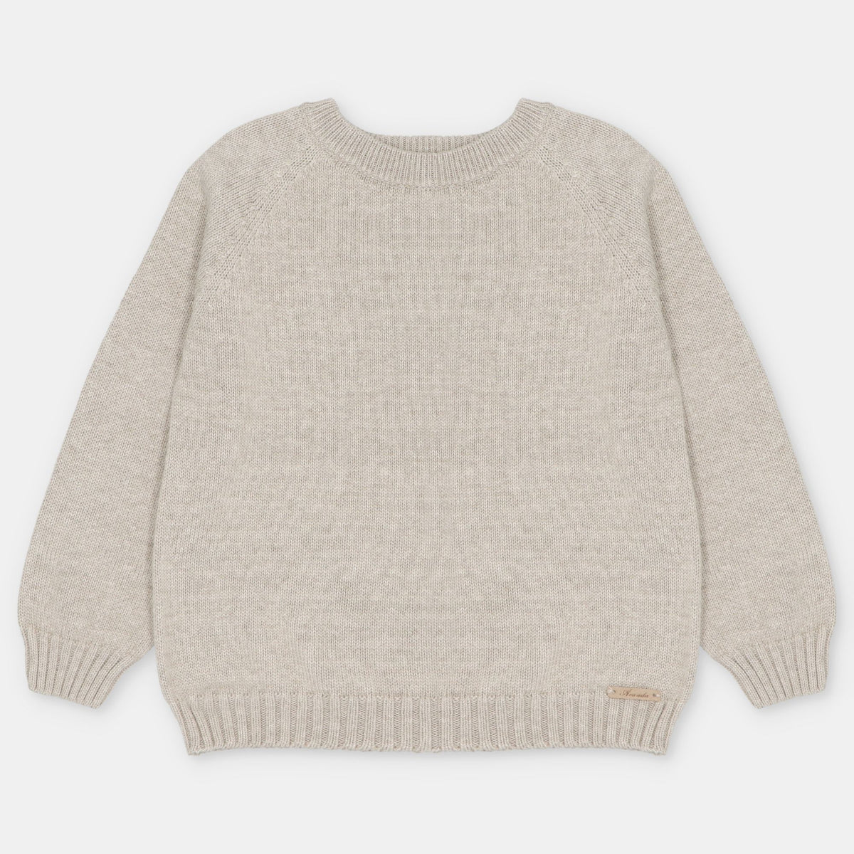 Martin Aranda : Sweater (Crew Neck) in Sweater Knit Cotton