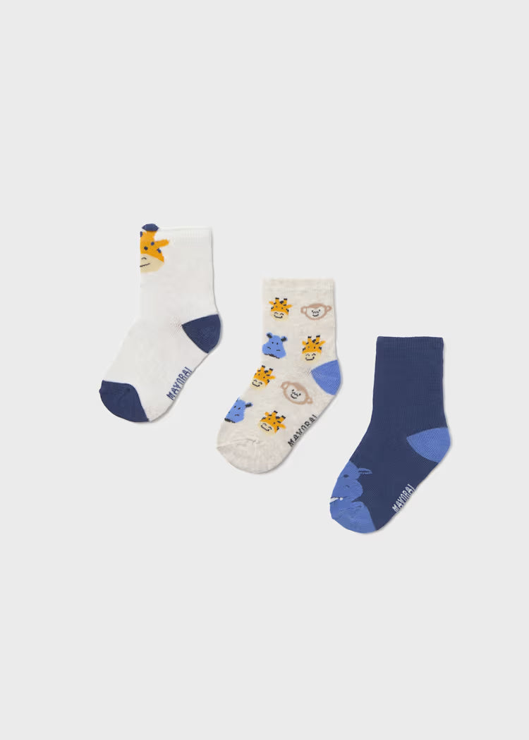 MAYORAL : Baby 3-Pack Socks