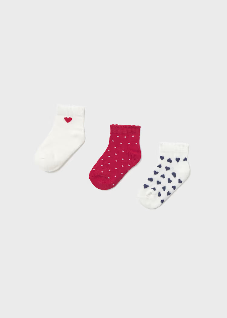 MAYORAL : Baby 3-Pack Socks