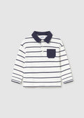 Mayoral : Boys Collar Striped Longsleeve