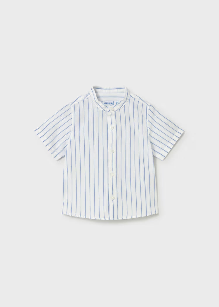 Mayoral: S/S Blue Shirt