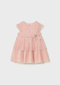 MAYORAL : Girls Pleated Tulle Dress
