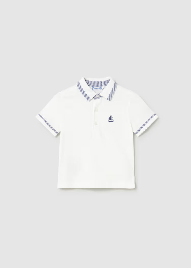 Mayoral : Baby Sailboat Polo Shirt