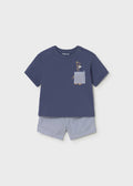 Mayoral: Baby Shorts and T-Shirt 2-Piece Set