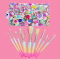 BARI LYNN: 9 PC OMBRE MAKEUP BRUSHES