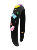 BARI LYNN: CRYSTALLIZED 3D GUMMY PADDED HEADBAND