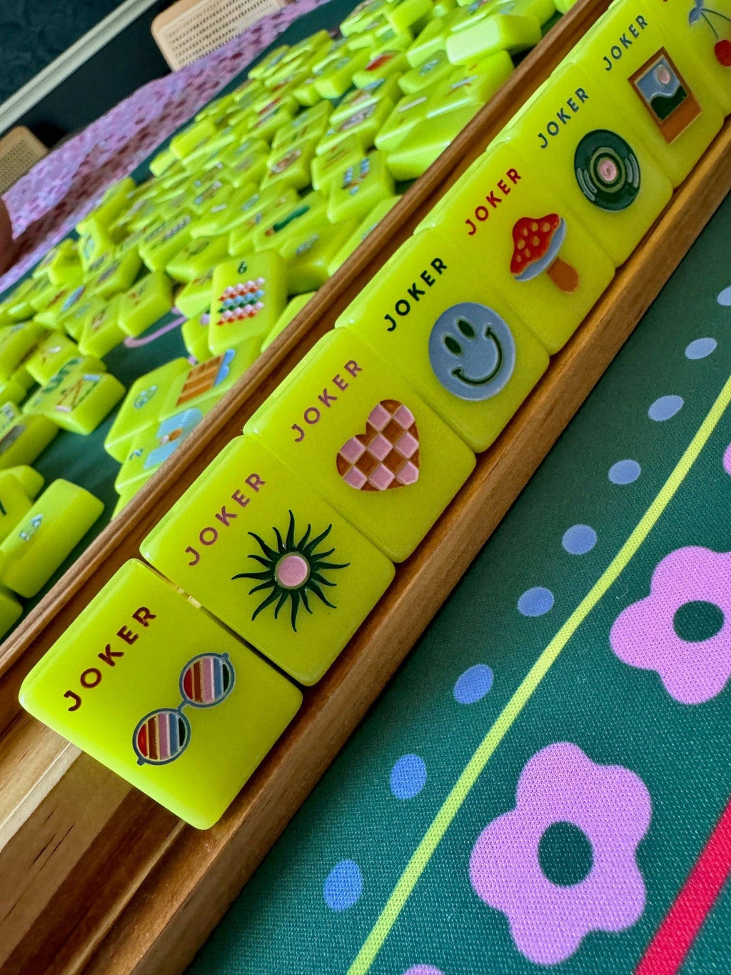 Mod Tiles - Chartreuse