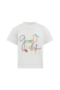 Lola and the Boys: Beaded Good Vibes T-shirt