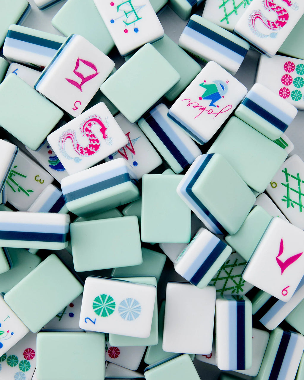 OH MY MAHJONG: Birdie Majhong Tiles