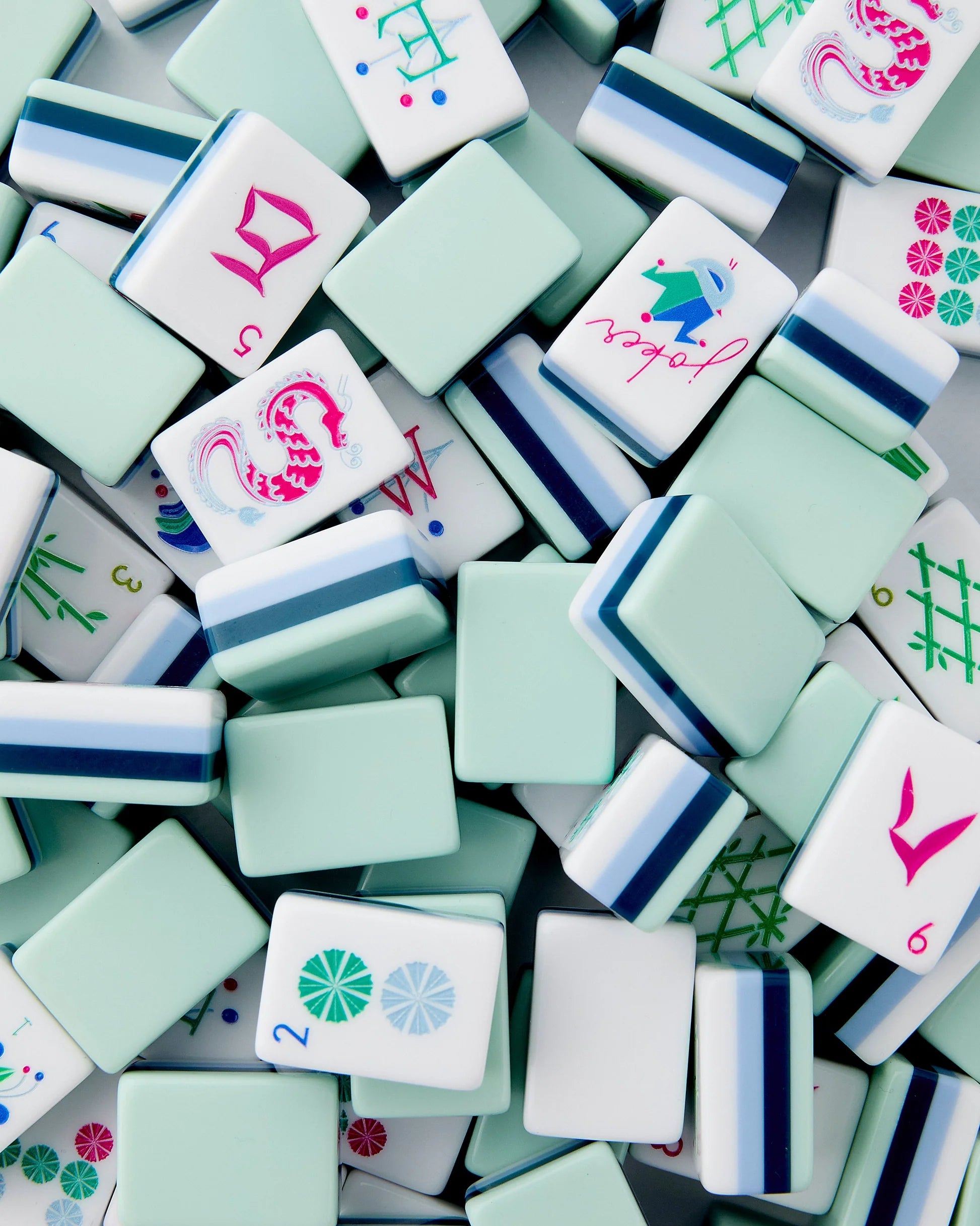 OH MY MAHJONG: Birdie Majhong Tiles