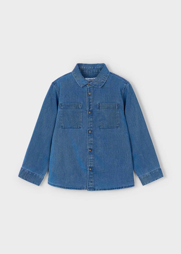 Mayoral : Boys Denim Longsleeve