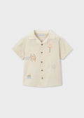Mayoral: Boy Embroidered Shirt