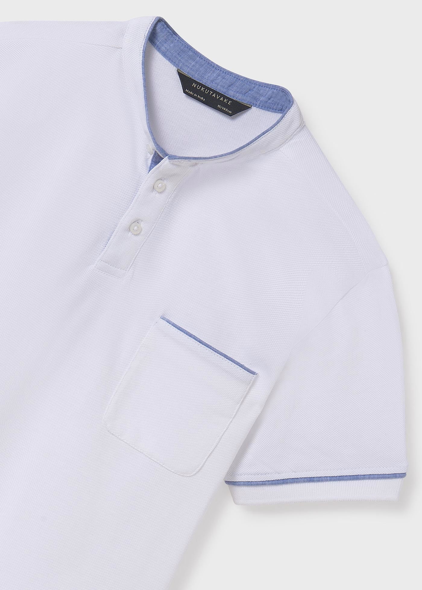 MAYORAL: BOYS WHITE POLO SHIRT