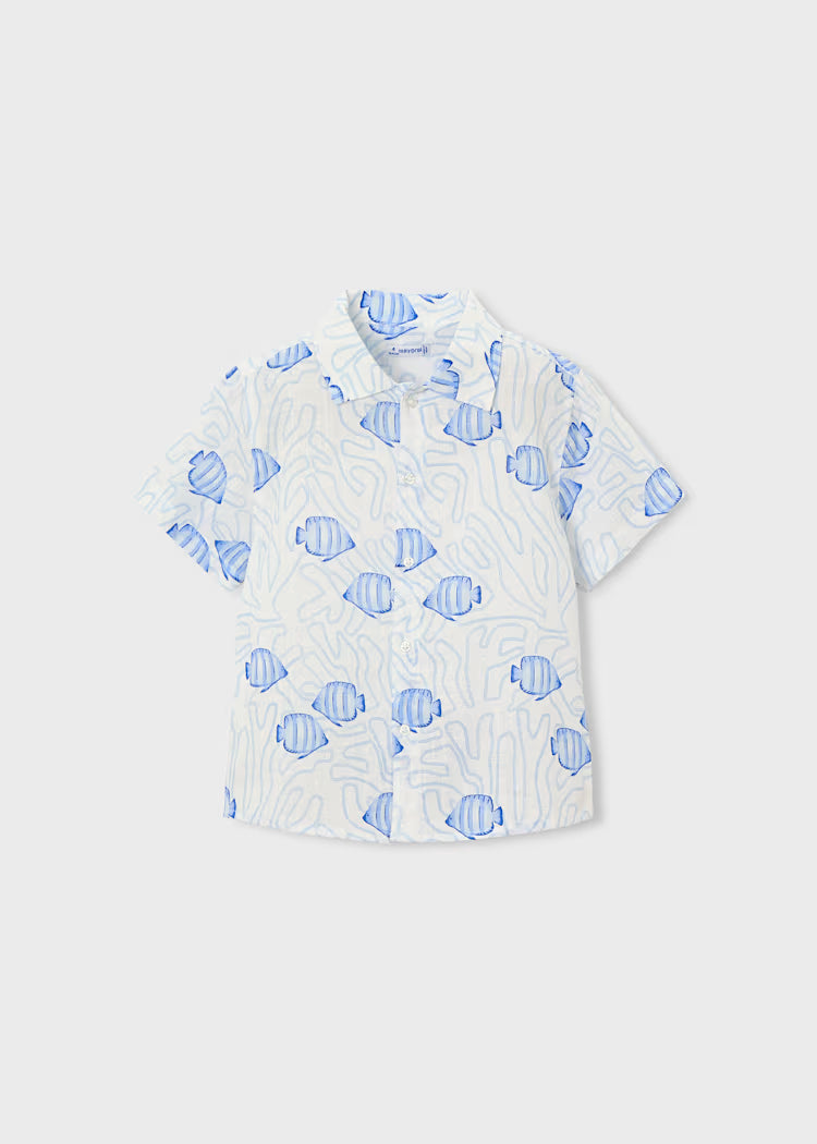Mayoral: Boy Printed Shirt